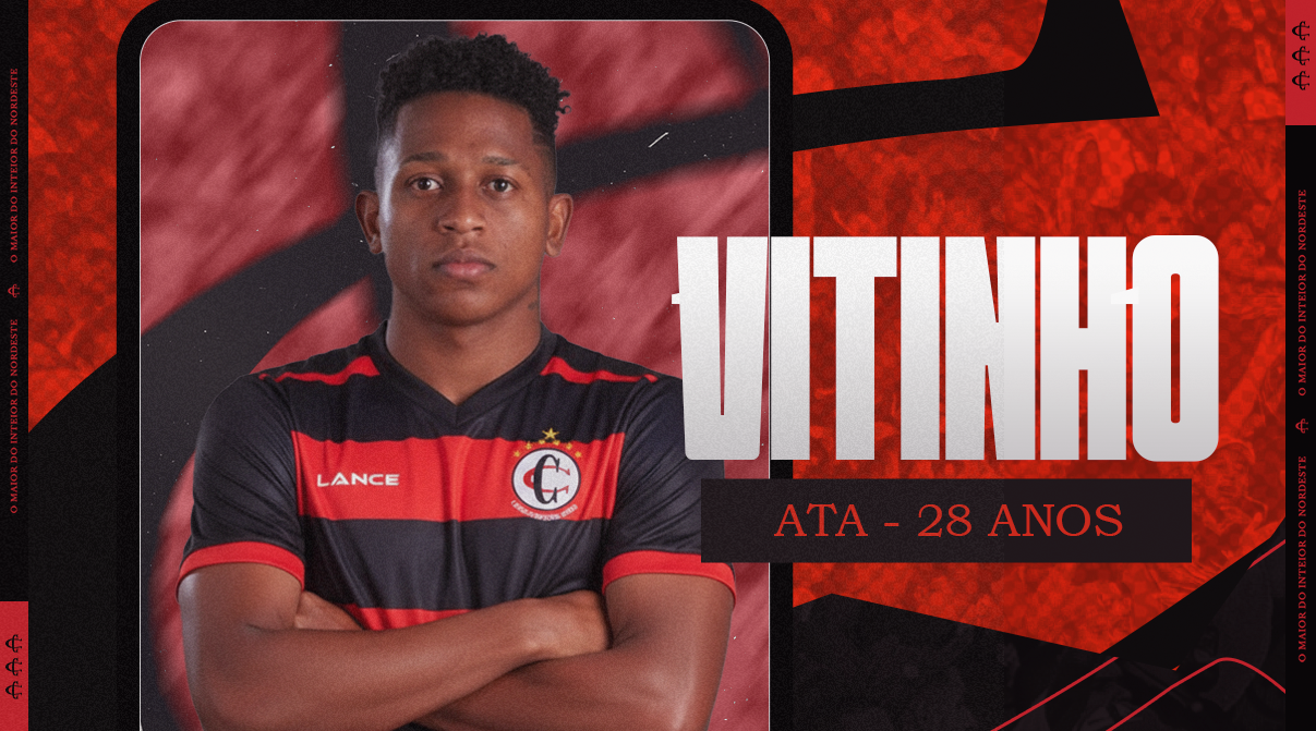 OITAVO REFORÇO CONFIRMADO: VITINHO É DO CAMPINENSE